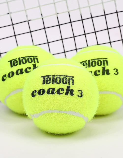 Load image into Gallery viewer, Pressure Training Tennis Balls-12 or 18 Count-Mesh Carry Bagļ¼4 Colors Availableļ¼Pressureless Training Exercise Tennis Balls for Beginners.