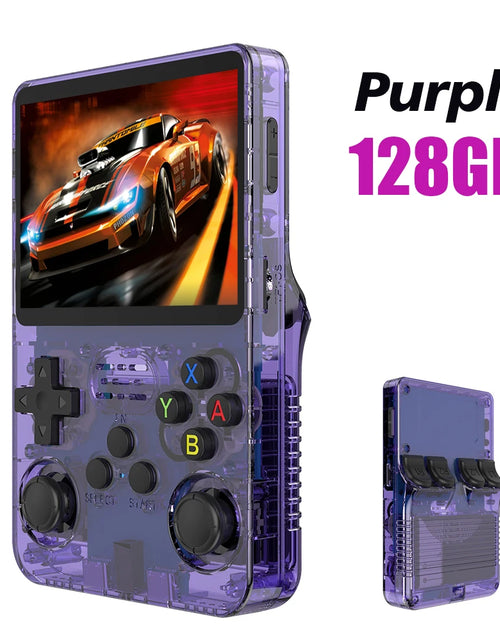Load image into Gallery viewer, Open Source R36S Retro Handheld Video Game Console Linux System 3.5 Inch IPS Screen Portable Pocket Video Player 64GB 128G Games