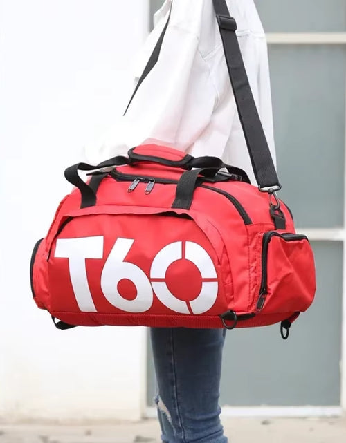 Load image into Gallery viewer, T60 Waterproof Gym Sports Bags Men Women Molle Fitness Training Backpacks Multifunctional Travel/Luggage Bolsa Shoulder Handbags