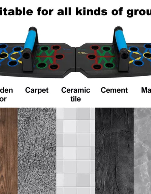 Load image into Gallery viewer, 28 in 1 Push up Rack Board System Fitness Workout Train Home Gym Exercise Stands