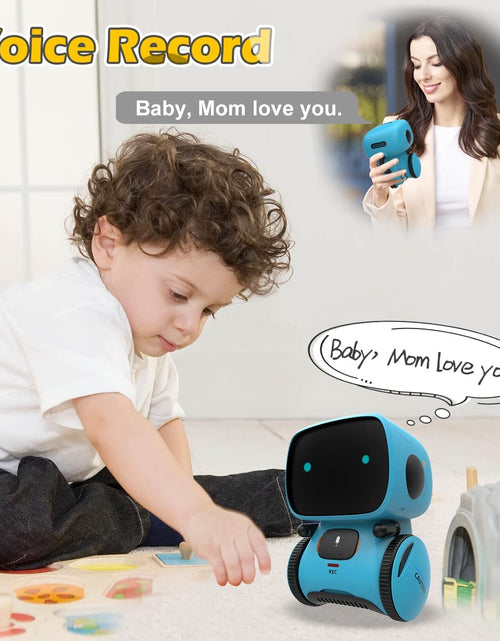 Load image into Gallery viewer, Robots for Kids, Interactive Smart Robotic with Touch Sensor, Voice Control, Speech Recognition, Singing, Dancing, Repeating and Recording, Robot Toy for 3 4 5 6 7 8 Year Old Boys Girls