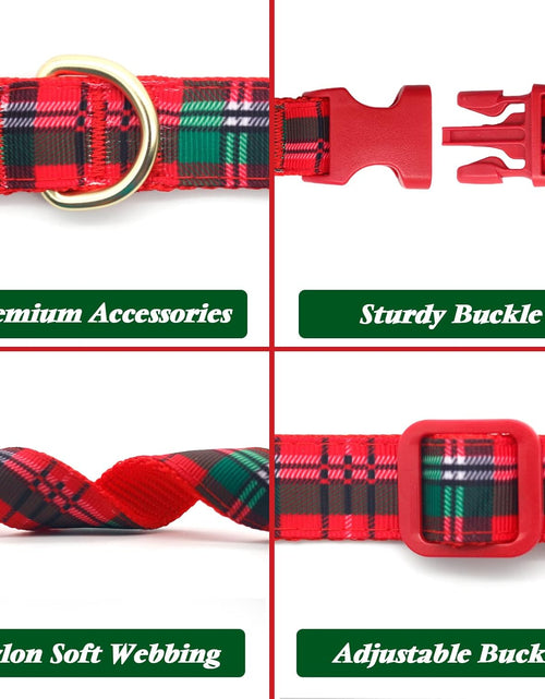 Load image into Gallery viewer, Valentines Dog Collar with Bowtie Pink Hearts Dog Collar Adjustable Size Suitable for Small Medium Large Dogs