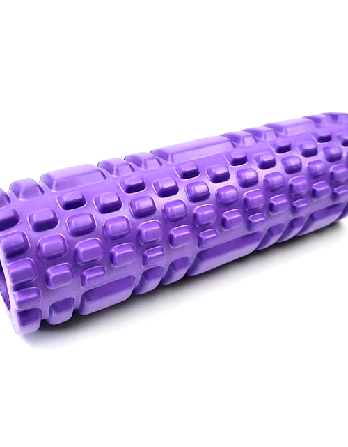 Load image into Gallery viewer, 30Cm Yoga Column Foam Fitness Muscle Training Pilates Sports Massage Foam Roller Grid Trigger Point Therapy Home Gym Exercise
