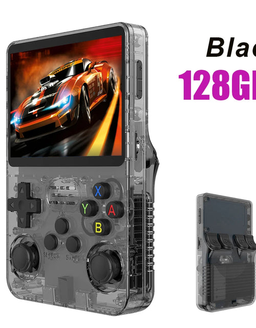 Load image into Gallery viewer, Open Source R36S Retro Handheld Video Game Console Linux System 3.5 Inch IPS Screen Portable Pocket Video Player 64GB 128G Games
