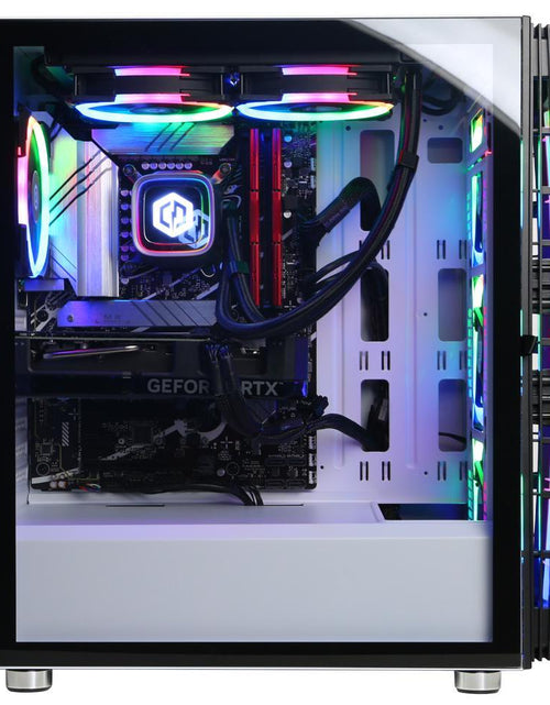 Load image into Gallery viewer, Gamer Supreme Liquid Cooled Gaming Desktop Computer, Intel Core I7-14700Kf 3.4Ghz, 32GB RAM, 2TB SSD, NVIDIA Geforce RTX 4060 Ti 16GB, Windows 11 Home