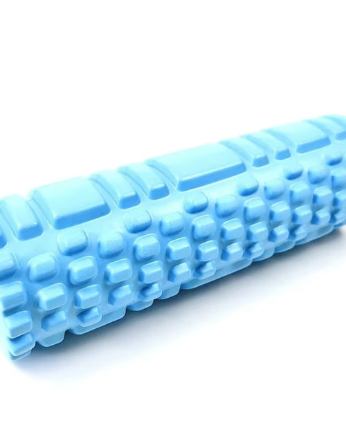 Load image into Gallery viewer, 30Cm Yoga Column Foam Fitness Muscle Training Pilates Sports Massage Foam Roller Grid Trigger Point Therapy Home Gym Exercise