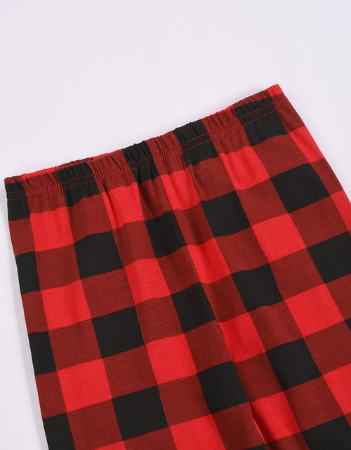 Load image into Gallery viewer, Christmas Family Pajamas Matching Sets, Classic Plaid Xmas Sleepwear for Family Mens Womens