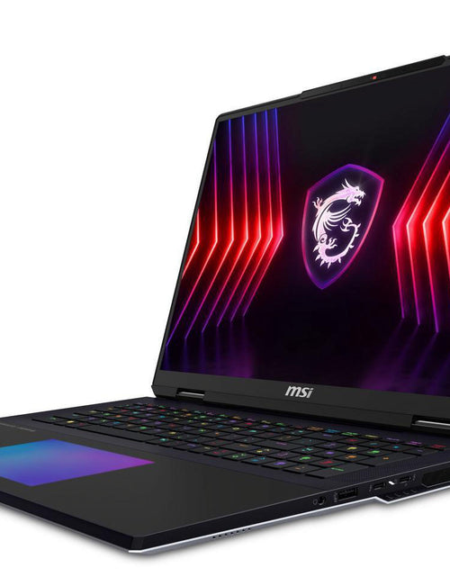 Load image into Gallery viewer, - Titan 18 HX A14VIG-036US 18.0" 120 Hz Mini LED - Intel Core I9 14Th Gen 14900HX (2.20Ghz) - Geforce RTX 4090 Laptop GPU - 128 GB DDR5 - 4 TB Pcie SSD - Windows 11 Pro 64-Bit - Gaming Laptop (Ti