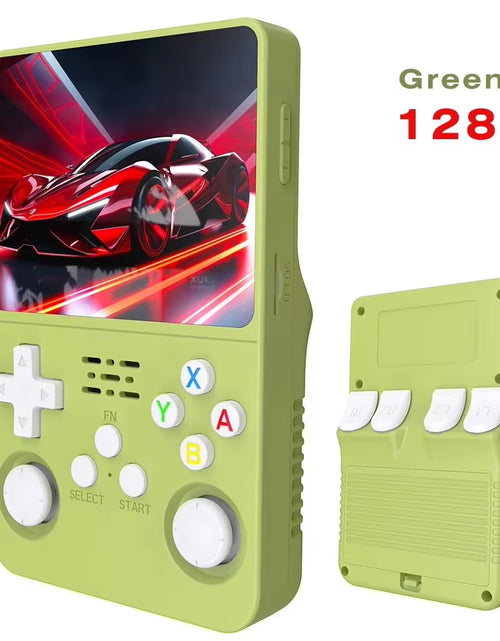 Load image into Gallery viewer, Open Source R36S Retro Handheld Video Game Console Linux System 3.5 Inch IPS Screen Portable Pocket Video Player 64GB 128G Games