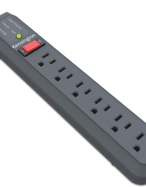 Load image into Gallery viewer, Guardian 6 Outlet, 15-Foot Cord, & 540 Joules Premium Surge Protector (K38215NA), Black
