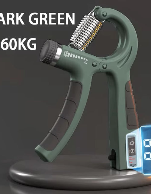 Load image into Gallery viewer, 5-60Kg Adjustable Hand Grip Strengthener Hand Grip Trainer with Counter Wrist Forearm and Hand Exerciser for Muscle Building