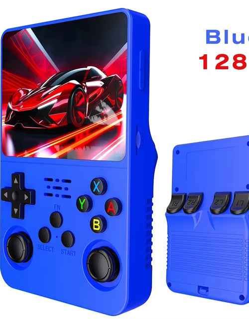 Load image into Gallery viewer, Open Source R36S Retro Handheld Video Game Console Linux System 3.5 Inch IPS Screen Portable Pocket Video Player 64GB 128G Games