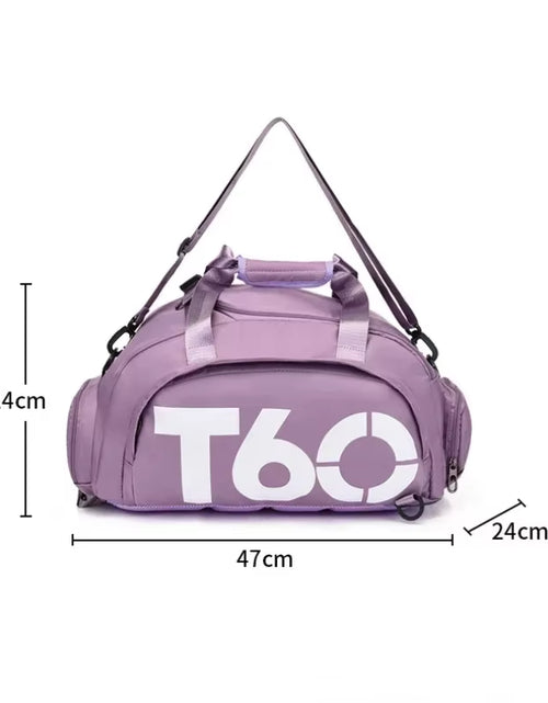 Load image into Gallery viewer, T60 Waterproof Gym Sports Bags Men Women Molle Fitness Training Backpacks Multifunctional Travel/Luggage Bolsa Shoulder Handbags