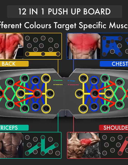 Load image into Gallery viewer, Household Multifunctional Push up Training Board for Men'S Chest and Abdominal Muscle Training Equipment Portable Push up Board