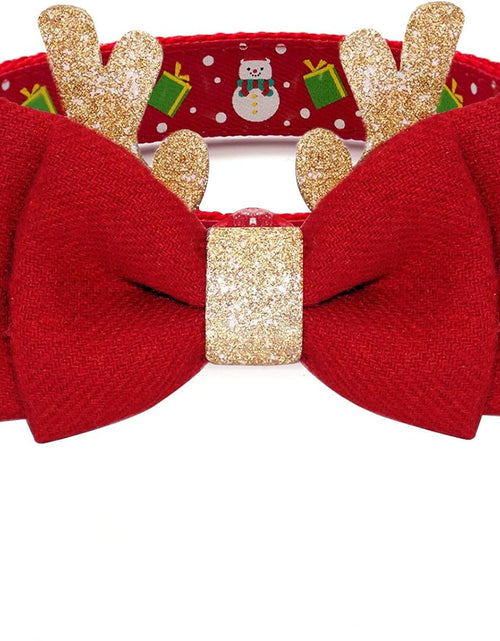 Load image into Gallery viewer, Dog Collar with Removable Bowtie Dog Collars Adjustable Dog Collar for Small Medium Large Dogs
