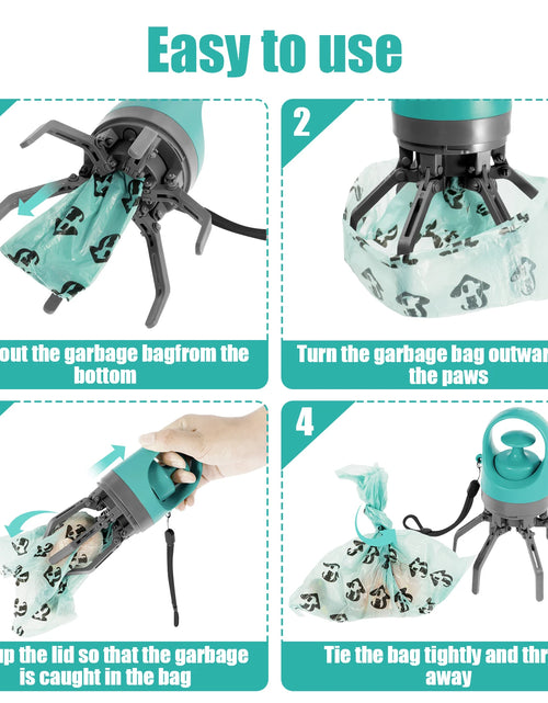 Load image into Gallery viewer, Pet Toilet Portable Outdoor Garbage Bag, Dog Toilet Six Claw Shovel Fecal Dispenser