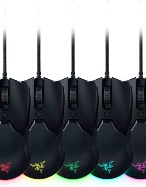 Load image into Gallery viewer, Viper Mini Ultralight Gaming Mouse: Fastest Gaming Switches - 8500 DPI Optical Sensor - Chroma RGB Underglow Lighting - 6 Programmable Buttons - Drag-Free Cord - Classic Black