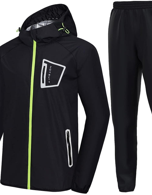 Load image into Gallery viewer, Sauna Suit Men anti Rip Boxing Sweat Suits Exercise Workout Jacket