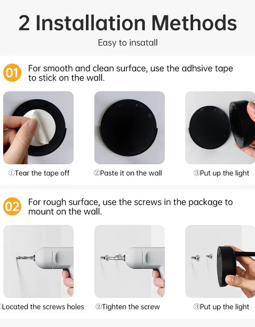 Load image into Gallery viewer, 1Pc Rechargeable Spotlight No Wiring No Punching No Installation Wireless Home Background Wall Mural Light Smart Led Wall Light