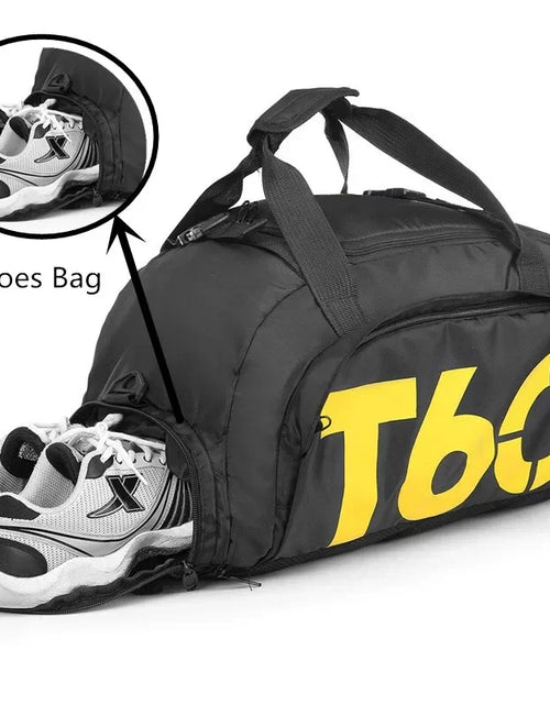 Load image into Gallery viewer, Gym Bag Waterproof Fitness Bag Sport Men Women Bag Outdoor Fitness Portable Gym Bags Ultralight Yoga Gym Sports Backpack