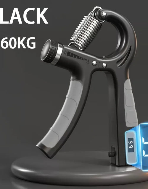 Load image into Gallery viewer, 5-60Kg Adjustable Hand Grip Strengthener Hand Grip Trainer with Counter Wrist Forearm and Hand Exerciser for Muscle Building