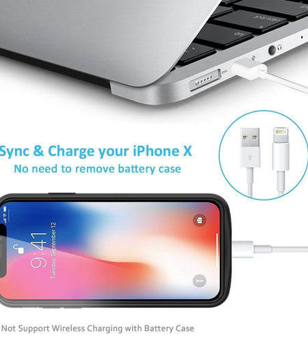 Battery Case for Iphone 15 14 13 12 Pro Max 11 XR X Rechargeable Charging Cover