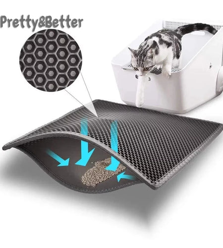 Cat Litter Trapping Mat, Waterproof Kitty Litter Trapper Pad -16"-20"-