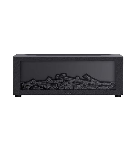 Simulated Fireplace Diffuser Aroma Essential Oil Air Humidifier with Timer Remote & Colorful Night Light for Home Creative Gift