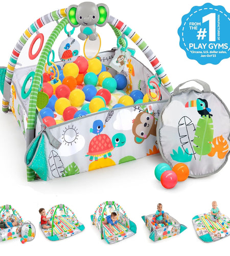 5-In-1 Your Way Ball Play Activity Gym & Ball Pit, Totally Tropical